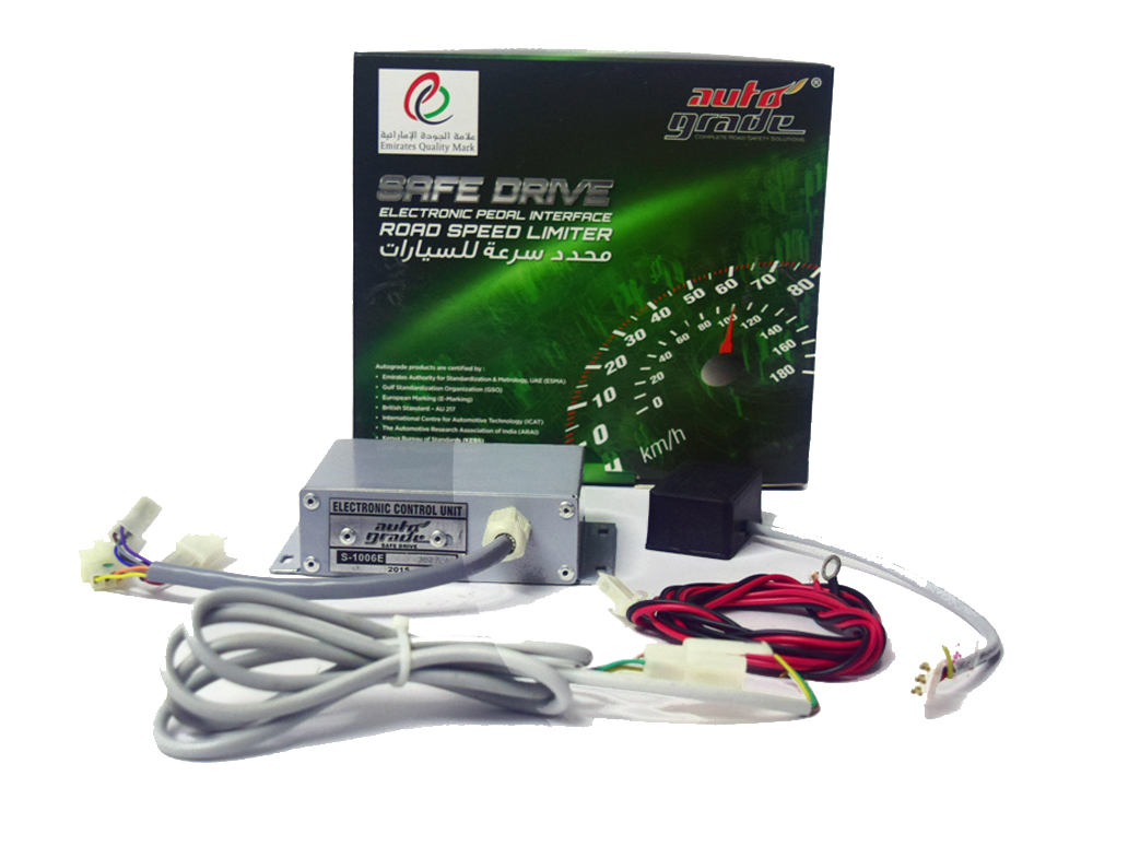 Autograde SafeDrive Speed Governor. It includes Electronic Control Unit & Speed Sensor.